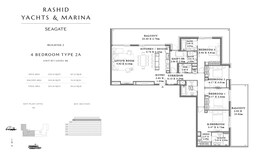 4 Beds 3242 Sq. Ft. Apartment in Emaar Seagate