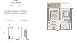 1 Bed 572 Sq. Ft. Apartment in Emaar Seapoint Apartments