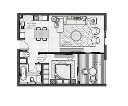 1 Bed 697 Sq. Ft. Apartment in Emaar Seashore