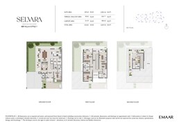 3 Beds 3819 Sq. Ft. Villa in Emaar Selvara