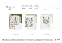 3 Beds 3639 Sq. Ft. Villa in Emaar Selvara