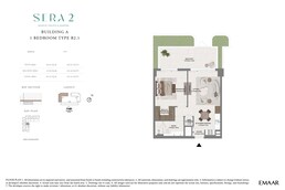 1 Bed 931 Sq. Ft. Apartment in Emaar Sera 2