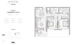 Emaar Sirdhana 2 Beds Layout