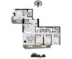 Emaar South Beach 4 Beds Layout