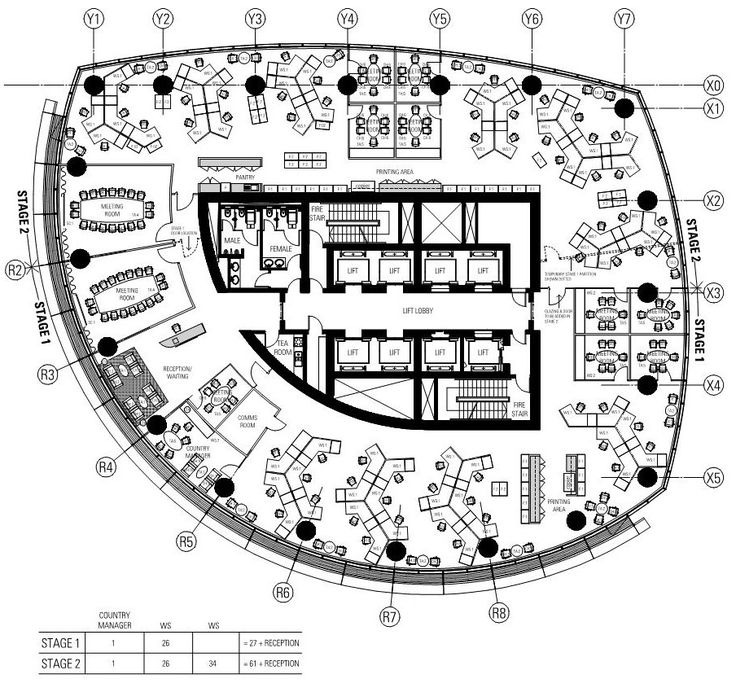 Emaar Square Office Space Layout