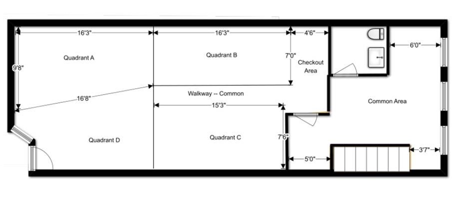Emaar Square Retail Shop Layout