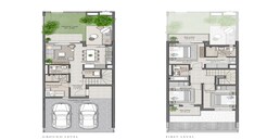 3 Beds 1939 Sq. Ft. Townhouse in Emaar Sun