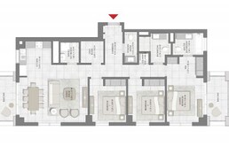 3 Beds 1492 Sq. Ft. Apartment in Emaar SURF