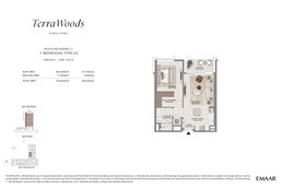 1 Bed 742 Sq. Ft. Apartment in Emaar Terra Woods
