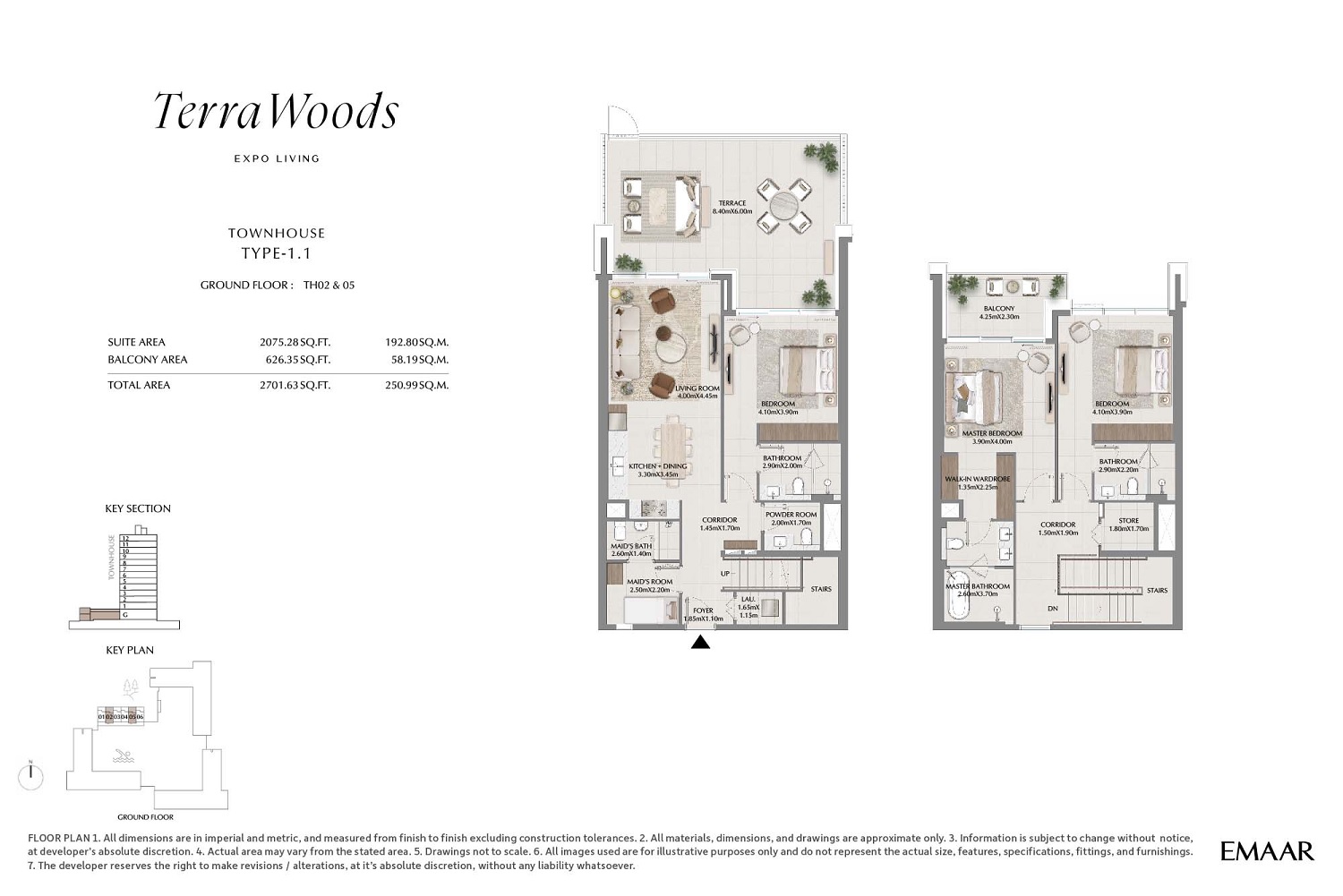 2701 Sq. Ft. Studio in Emaar Terra Woods