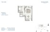 Emaar The Cove 1 Bed Layout