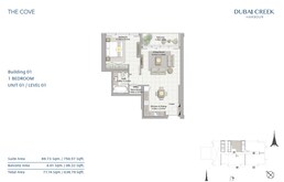 1 Bed 837 Sq. Ft. Apartment in Emaar The Cove