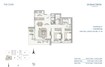 Emaar The Cove 2 Beds Layout