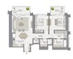 Emaar The Grand 2 Beds Layout