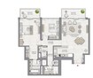 Emaar The Grand 2 Beds Layout