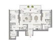 Emaar The Grand 2 Beds Layout
