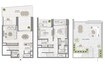 Emaar The Grand 2 Beds Layout