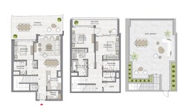 3 Beds 3295 Sq. Ft. Apartment in Emaar The Grand