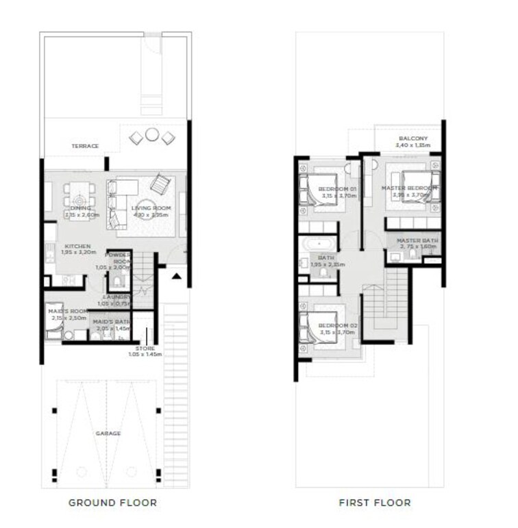 emaar the valley townhouse 3bhk 1988sqft31