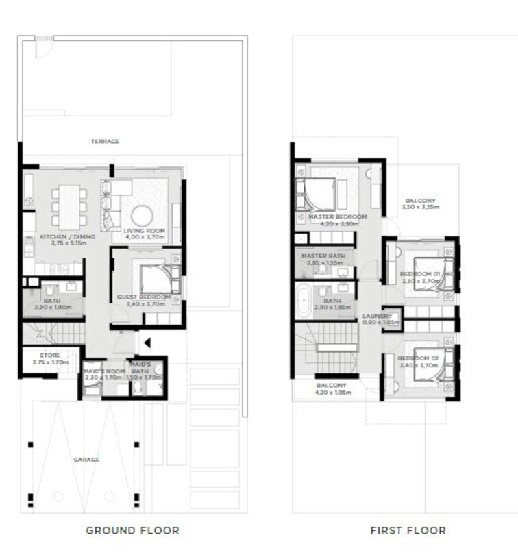 emaar the valley townhouse 4bhk 2325sqft201