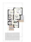 Emaar Urbana 3 2 Beds Layout