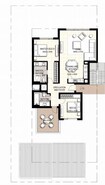 Emaar Urbana 3 2 Beds Layout
