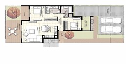 2 Beds 1683 Sq. Ft. Townhouse in Emaar Urbana 3