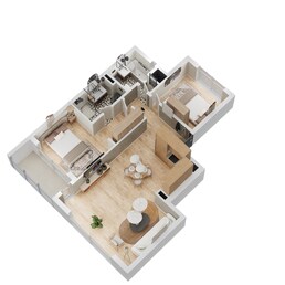 2 Beds 1159 Sq. Ft. Townhouse in Emaar Urbana