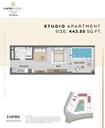 Empire Estate Apartments Studio Layout