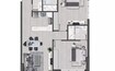 EMS Brand Centro 2 Beds Layout