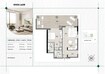 Enso Jade 1 Bed Layout