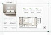 Enso Jade 1 Bed Layout
