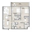 Ever Firoza 2 Beds Layout
