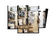 Evera Olivo Park Residences 2 Beds Layout