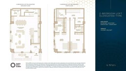 2 Beds 2519 Sq. Ft. Apartment in Expo Al Waha Residences