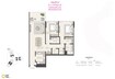 Expo Mangrove Residences 2 Beds Layout