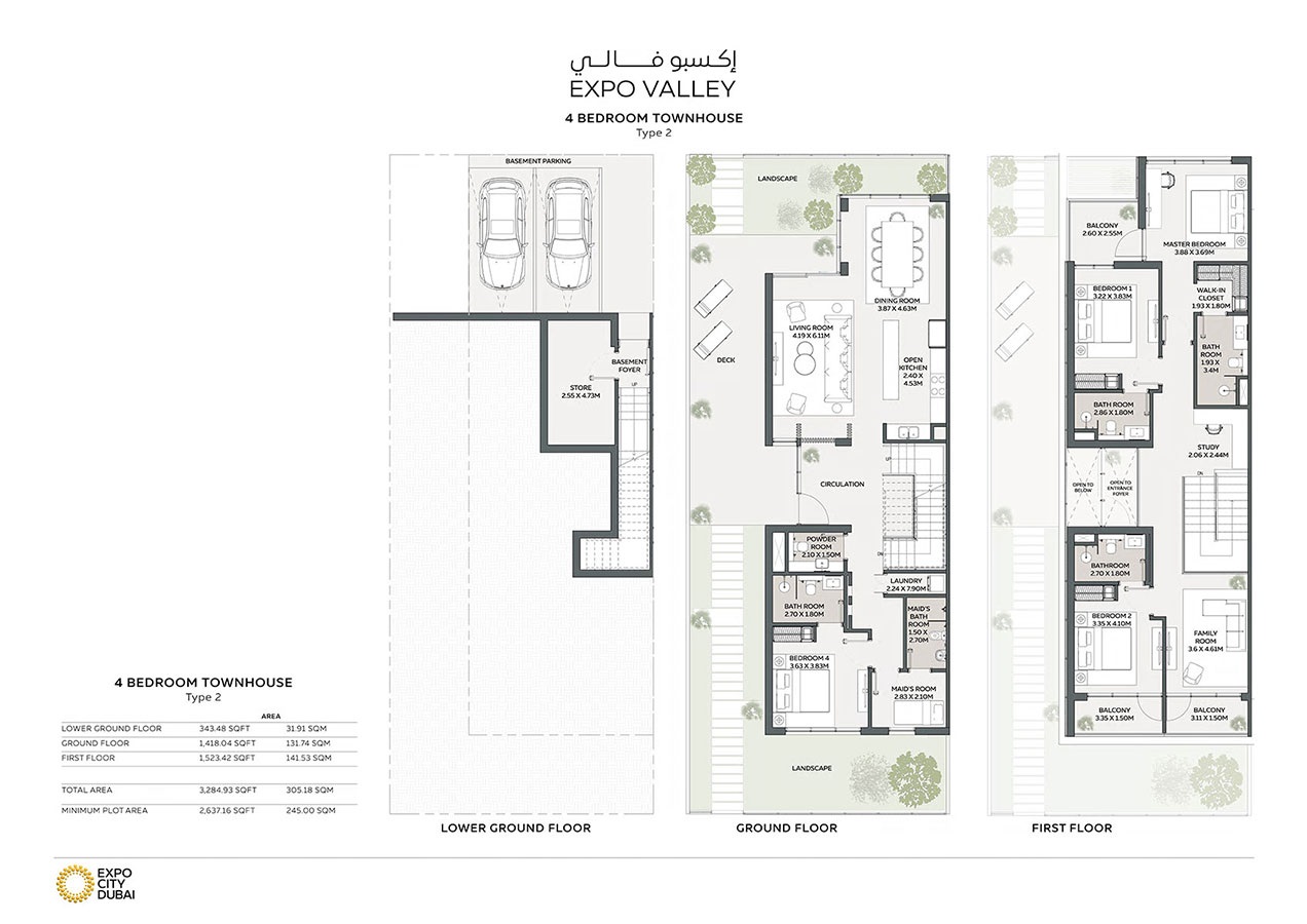 4 Beds 3284 Sq. Ft. Townhouse in Expo Valley