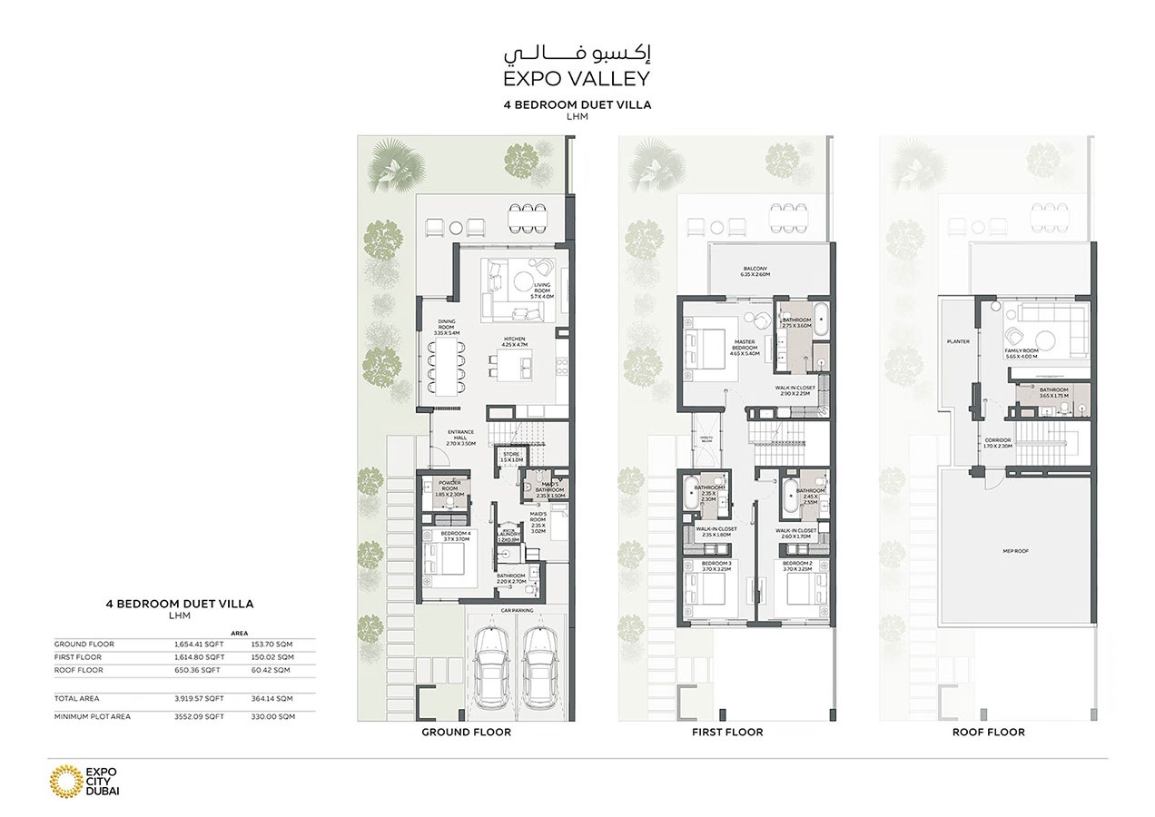 4 Beds 3919 Sq. Ft. Villa in Expo Valley