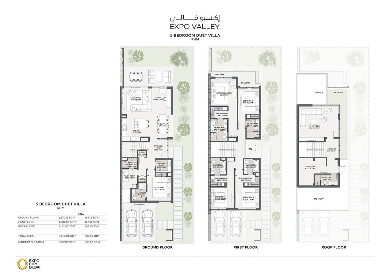 5 Beds 4612 Sq. Ft. Villa in Expo Valley