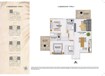 Fakhruddin Treppan Tower 2 Beds Layout