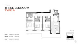 3 Beds 1610 Sq. Ft. Apartment in FH Residency