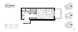 433 Sq. Ft. Studio in FH Residency