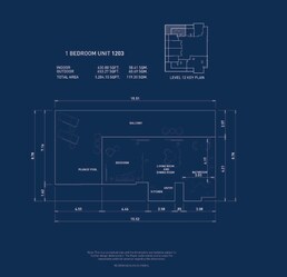 1 Bed 1284 Sq. Ft. Apartment in Five Luxe
