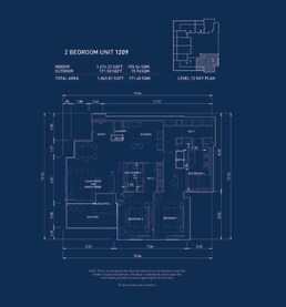 2 Beds 1846 Sq. Ft. Apartment in Five Luxe