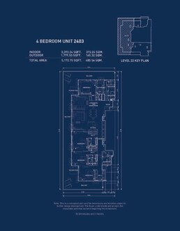 4 Beds 5172 Sq. Ft. Apartment in Five Luxe