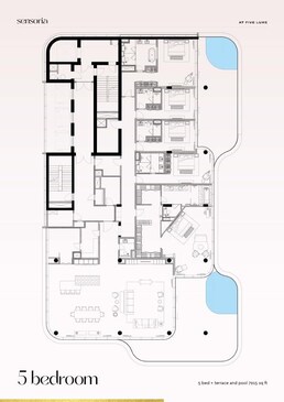 5 Beds 7915 Sq. Ft. Apartment in Five Sensoria