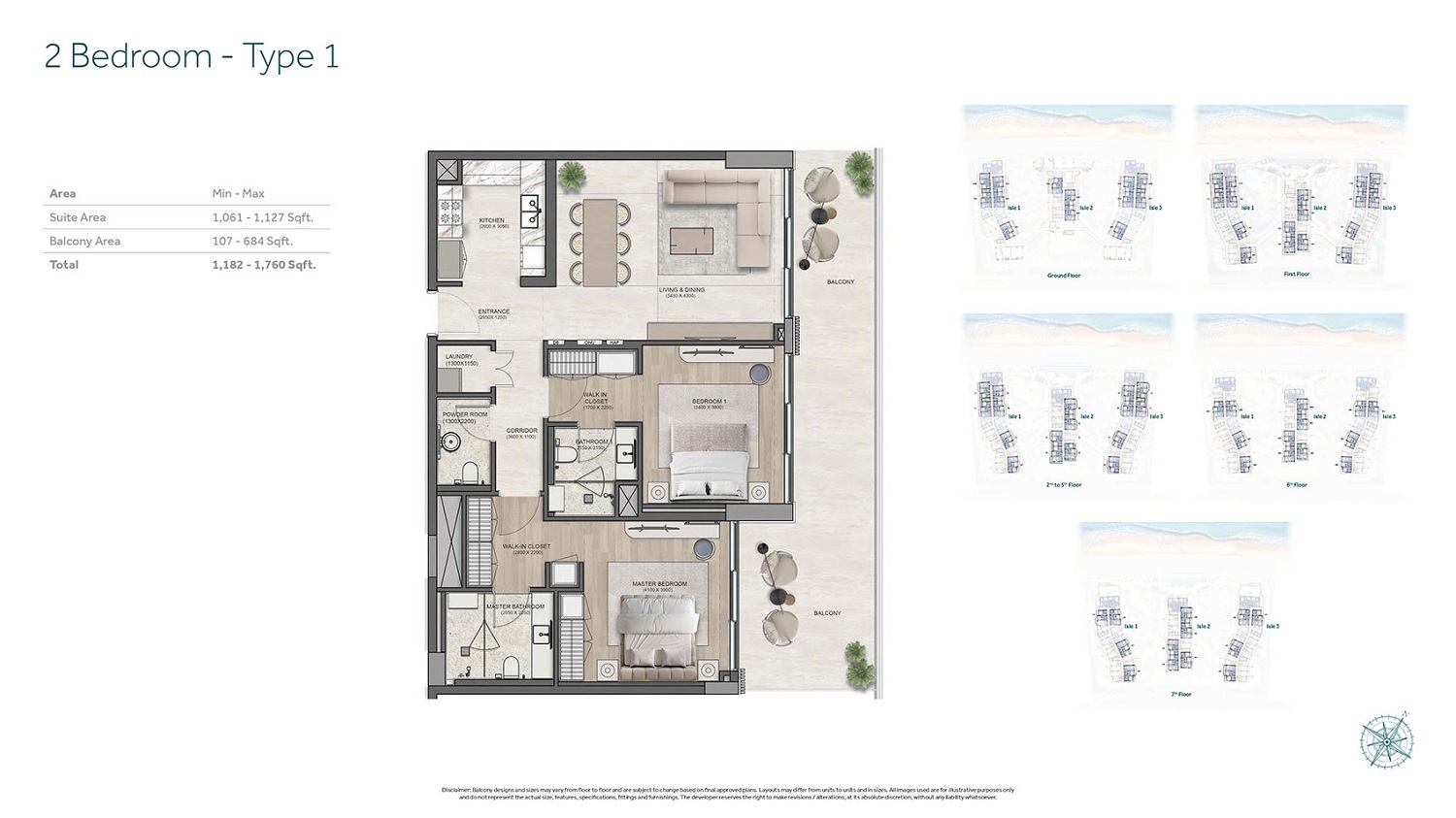 2 Beds 1760 Sq. Ft. Apartment in Flora Isle