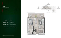 1 Bed 1038 Sq. Ft. Apartment in Fortimo Golf Residences