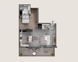 1 Bed 958 Sq. Ft. Apartment in Galaxy Jardin Astral