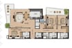 Gemini Splendor Apartments and Townhouses 4 Beds Layout